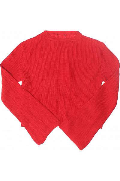 Dámský Pulovr Červený Second Hand