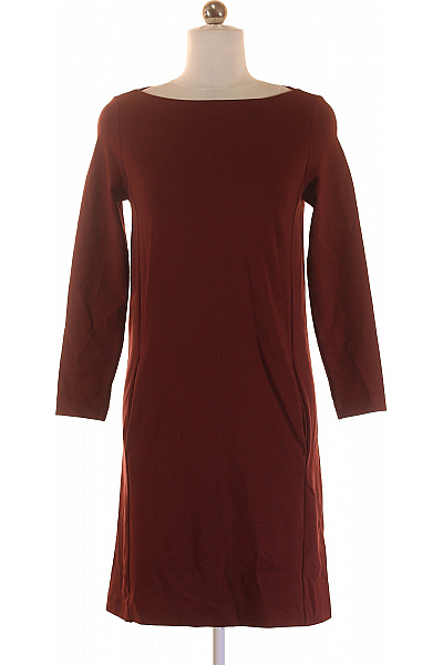 Pouzdrové šaty  Šaty Hnědé Vel. XS