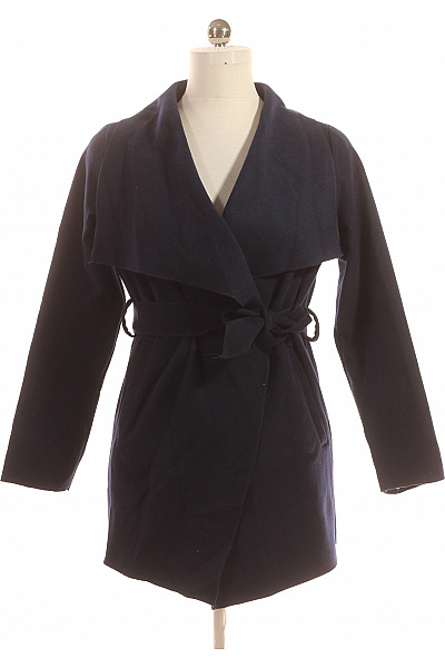 Dámský Kabát Modrý