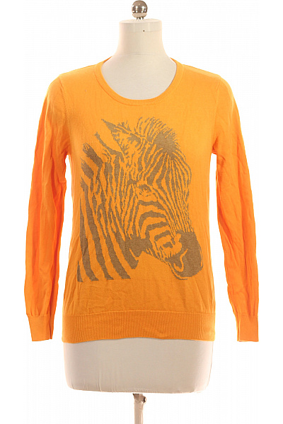 Dámský Pulovr Oranžový Marie Lund Vel. M