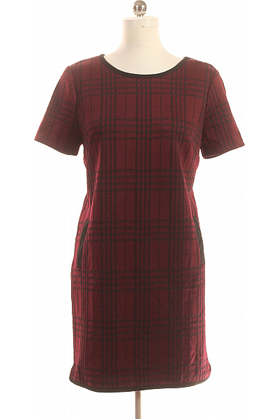 Peacocks Šaty Vínová Vel. 42