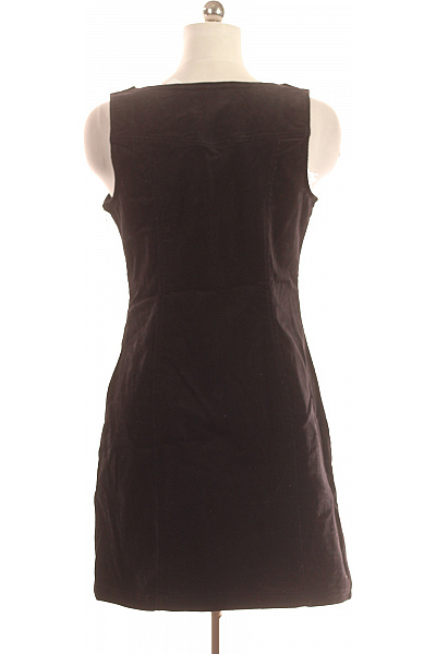 BONPRIX Džínové  Šaty Černé Vel. 40