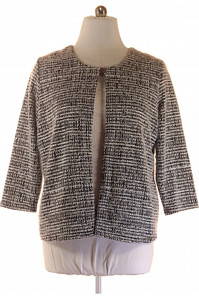 Dámský Svetr Šedý Second Hand Vel. XXXL