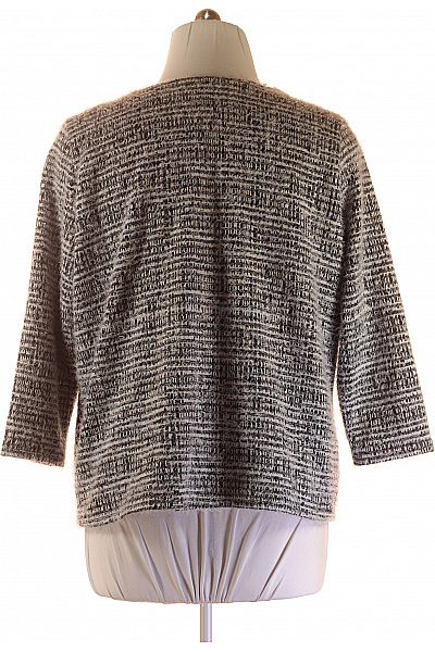 Dámský Svetr Šedý Second hand Vel. XXXL