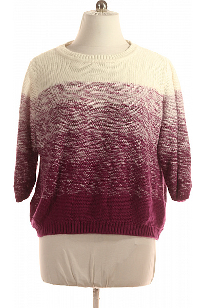 Dámský Pulovr Fialový Vel. 48