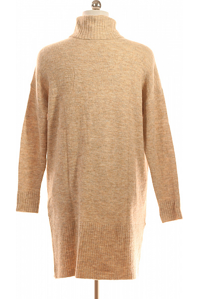 Sinsay  Šaty Pletené Béžové Vel. XS