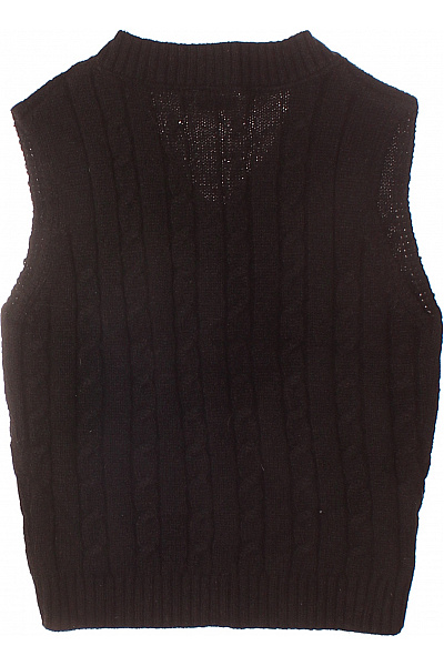 Dámská Vesta Černá Shein Second hand Vel. S