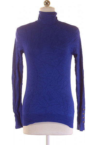 Dámské Tričko Modrý ZARA Second Hand Vel. S