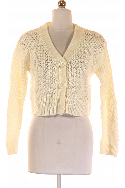 Dámský Svetr Bílý Vel. S