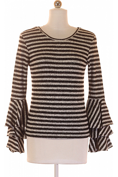 CALLIOPE  Halenka Pletená Černobílá Second hand Vel. S