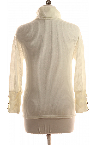 Dámský Svetr Bílý Vel. M