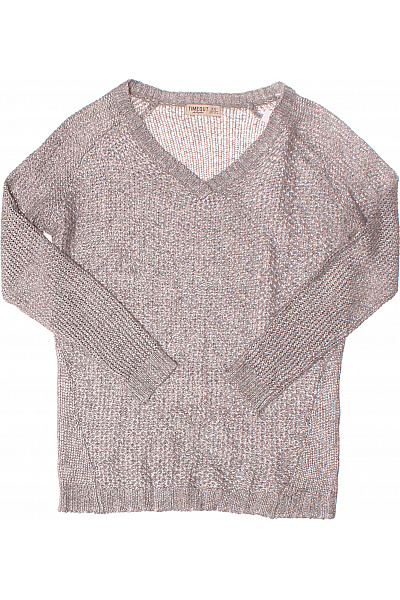 Dámský Pulovr Šedý TIMEOUT BRAND Vel. XS