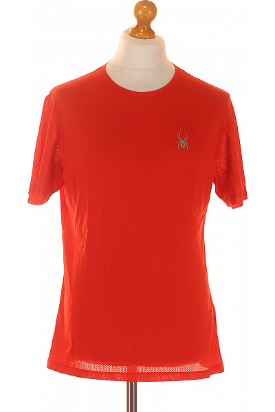 Sportovní Pánské Tričko Červené SPYDER Second hand Vel. L