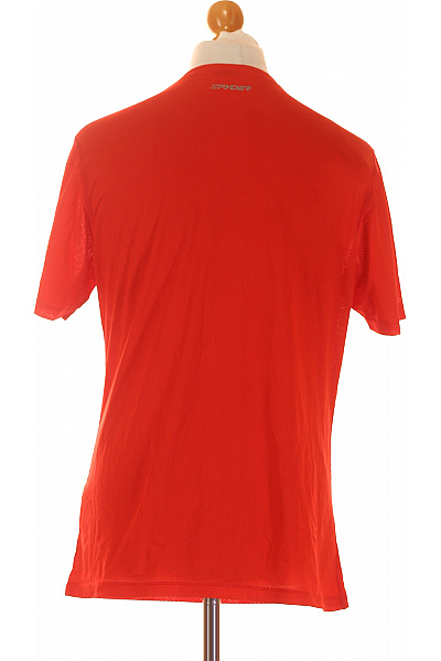 Sportovní Pánské Tričko Červené SPYDER Second hand Vel. L