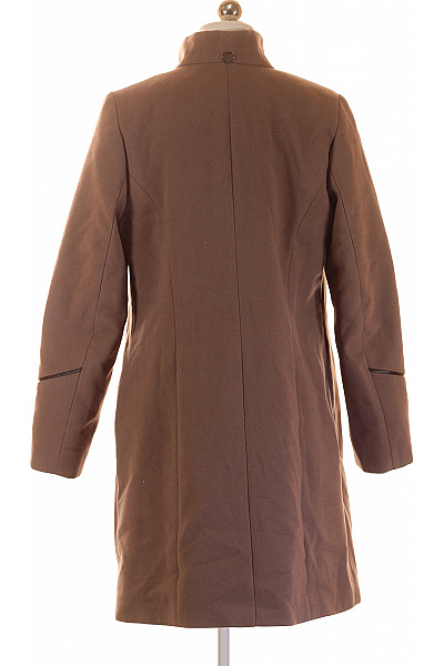 Dámský Dlouhý Kabát Šedý Vel. M