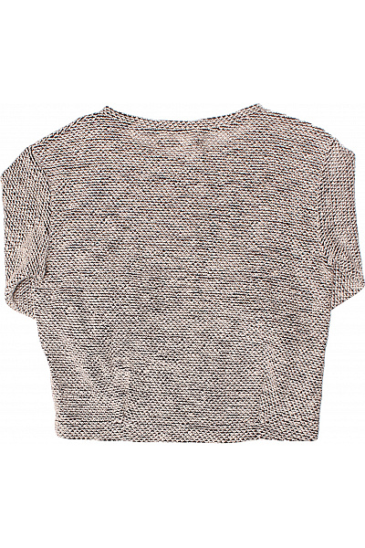 Reserved Vzorovaná  Halenka Černobílá Vel. S