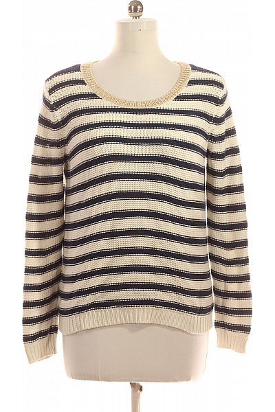 Dámský Svetr Modrý Second hand Vel. M