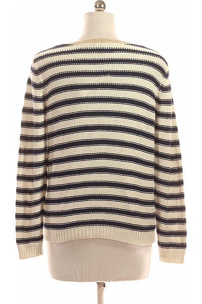 Dámský Svetr Modrý Second hand Vel. M