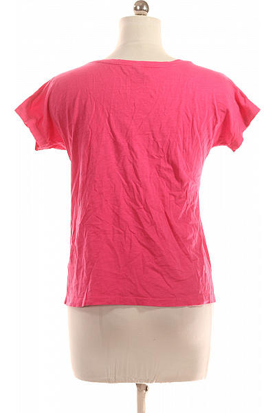 Dámské Tričko Růžové Vel. M