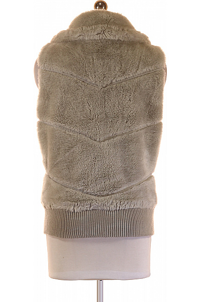 Kratká Dámská Vesta Šedá KENVELO Vel. S