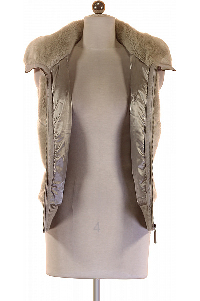 Kratká Dámská Vesta Šedá KENVELO Vel. S