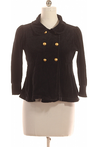 Juicy Couture Krátký Dámský Kabát Černý Second hand Vel. M