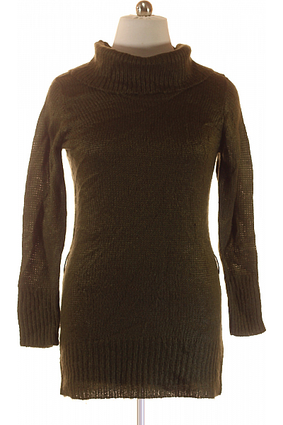  Šaty Pletené Zelené YESSICA Second Hand Vel. L