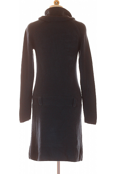  Šaty Pletené Modré CAMAIEU