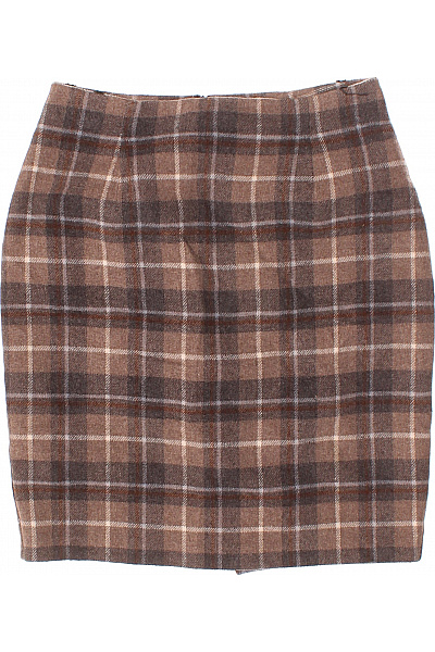 Sukně Hnědá Vel. 38+