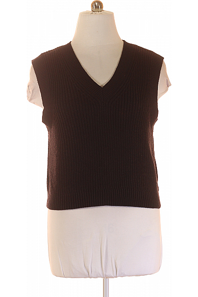 Kratká Dámská Vesta Černá Vel. L