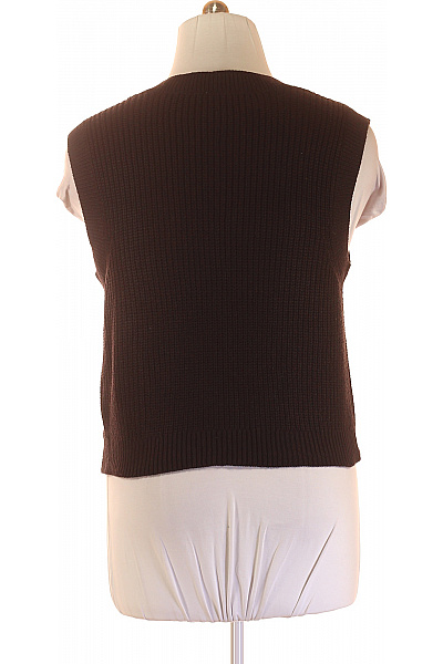 Kratká Dámská Vesta Černá Vel. L