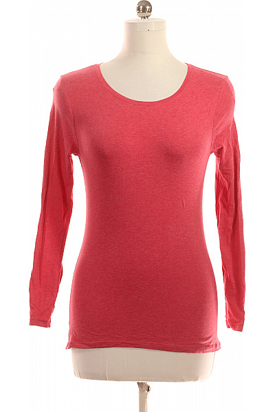 Jednoduché Dámské Tričko Růžové