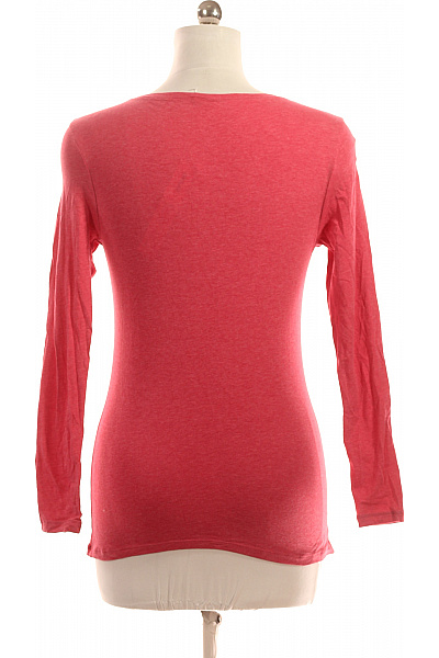 Jednoduché Dámské Tričko Růžové