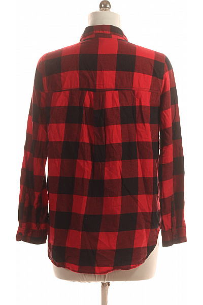 Dámská Košile Červená Vel. 38