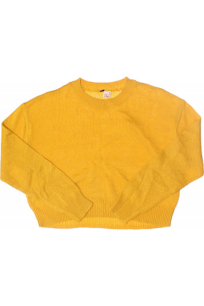 Dámský Pulovr Žlutý Vel. XS