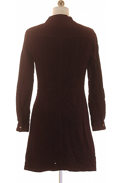 Košilové  Šaty Vínová Dorothy Perkins Vel. 36