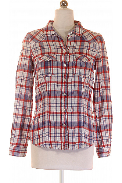 Kostkovaná Dámská Košile Barevná PIMKIE Vel. 36