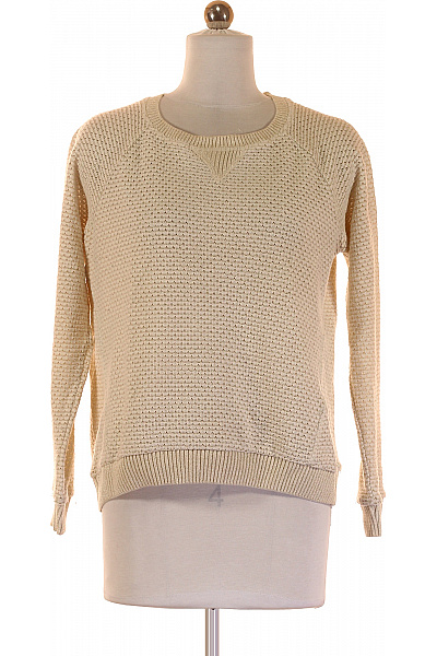 ZARA Dámský Svetr Béžový