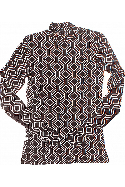 Amisu Dámské Tričko Černobílý Vel. S