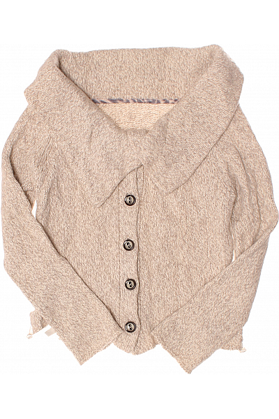 MARCCAIN Dámský Cardigan Vlněný Béžový Second Hand