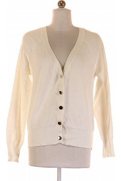 Dámský Cardigan Bílý Mohito Second hand Vel. S