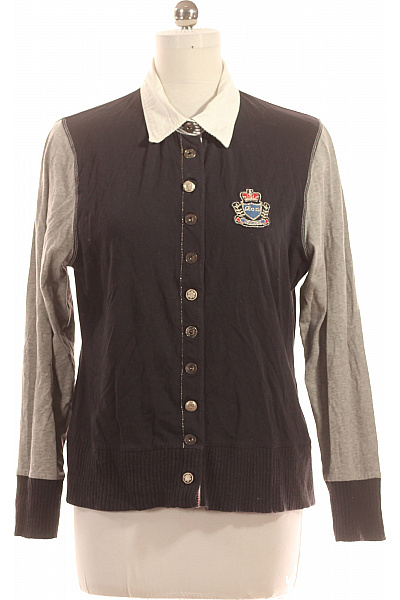 Dámská Košile Modrá Roza Vel. 46