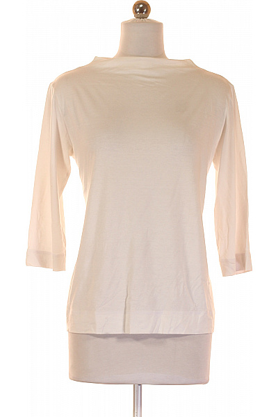 Jednoduché Dámské Tričko Bílé Vel. S