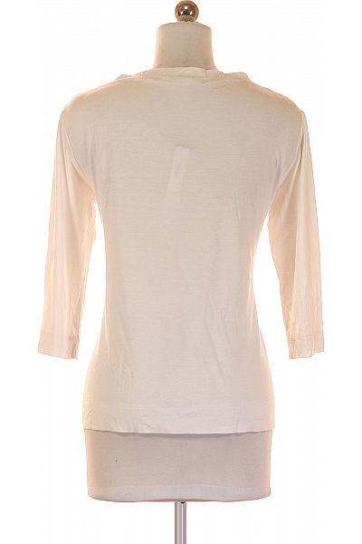 Jednoduché Dámské Tričko Bílé Vel. S