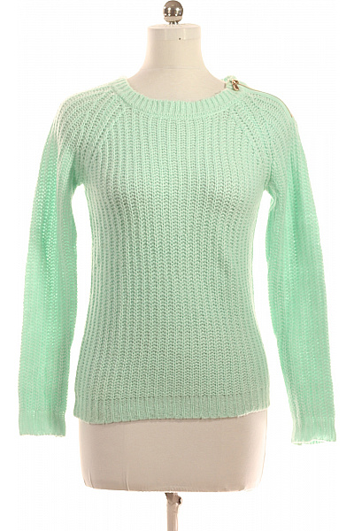 Dámský Svetr Zelený GATE Second hand Vel. M/38