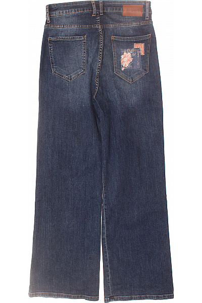 DESIGUAL Dámské Džíny Modré Second hand Vel. 42