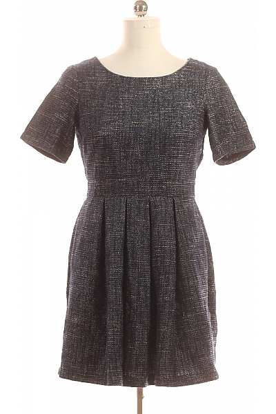 Šaty Modré Second hand Vel. 38