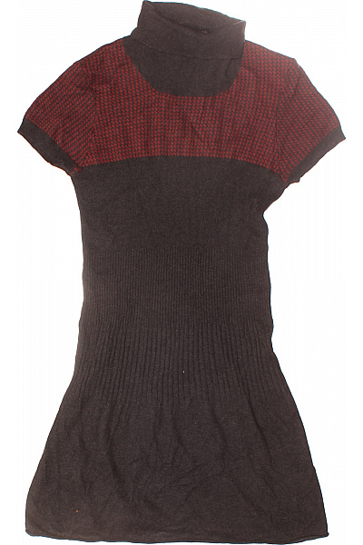  Šaty Pletené Barevné Vel. L