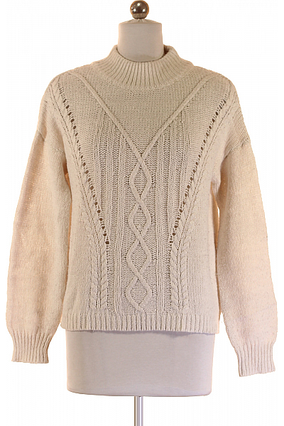 Dámský Pulovr Béžový Vel. XS