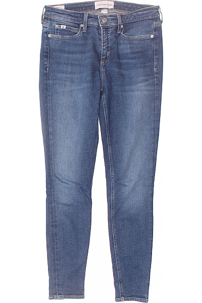 Boyfriend Dámské Džíny Modré Calvin Klein Second Hand Vel. 30/32